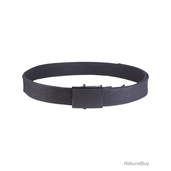Ceinture Mil-Tec type Bundeswehr en polyester 40 mm - Noir