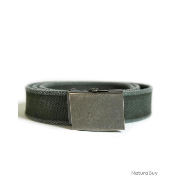 Ceinture Mil-Tec Vintage en polyester largeur 4 cm - Vert olive