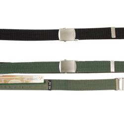 Ceinture porte-billets type US Mil-Tec sangle polypropyl&egrave;ne - Noir