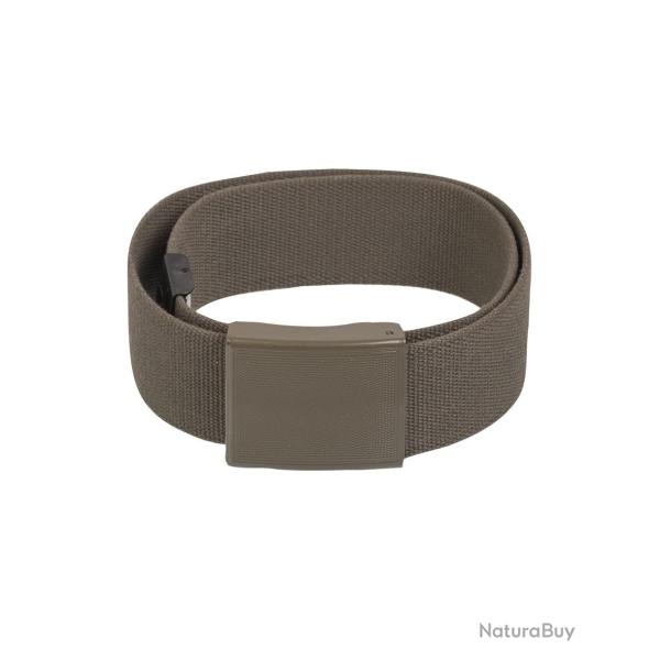 Ceinturon de combat type Bundeswehr Mil-Tec en sangle 5 cm - Vert olive / XL