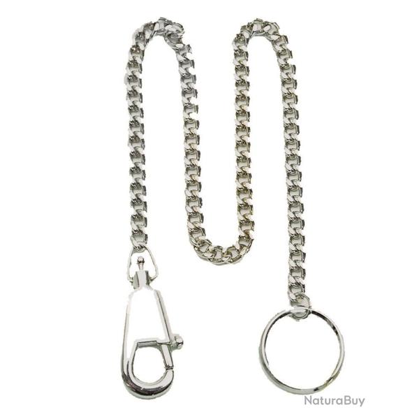 Cha�ne porte-couteau Mil-Tec en acier 44,5 cm avec mousqueton - Autre