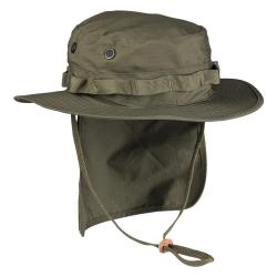 Chapeau de brousse britannique Mil-Tec en ripstop - Vert olive / L