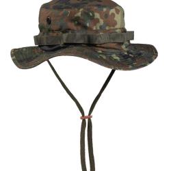 Chapeau de brousse type US GI Mil-Tec en polycoton ripstop - Flecktarn