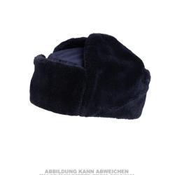 Chapka d'hiver de la marine d'occasion - Bleu marine