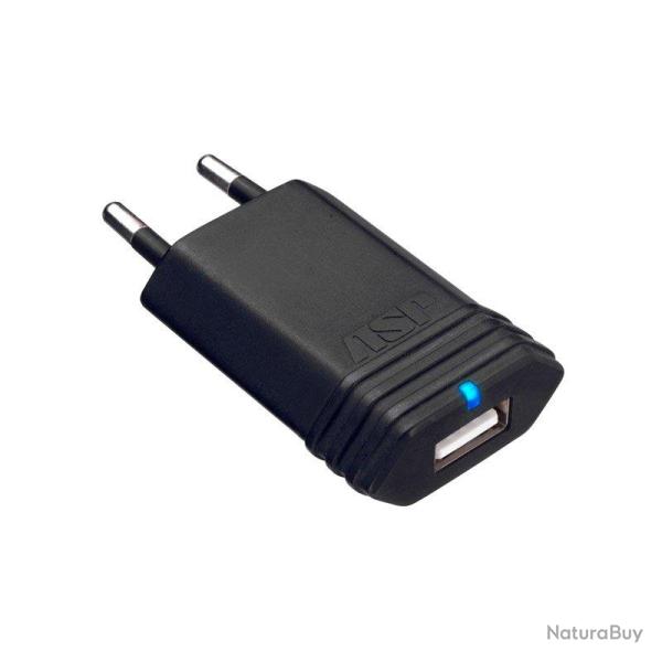 Chargeur mural USB ASP � deux broches pour prise europ�enne - Autre