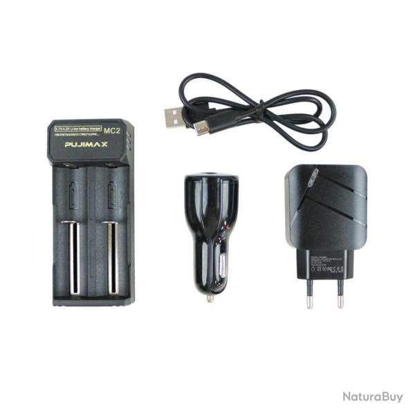 Chargeur Vigilant kit de charge F7 double accu Li-ion - Autre