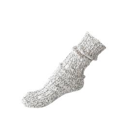 Chaussettes chaudes type norv&eacute;gien Mil-Tec en laine 50 % - Gris / S
