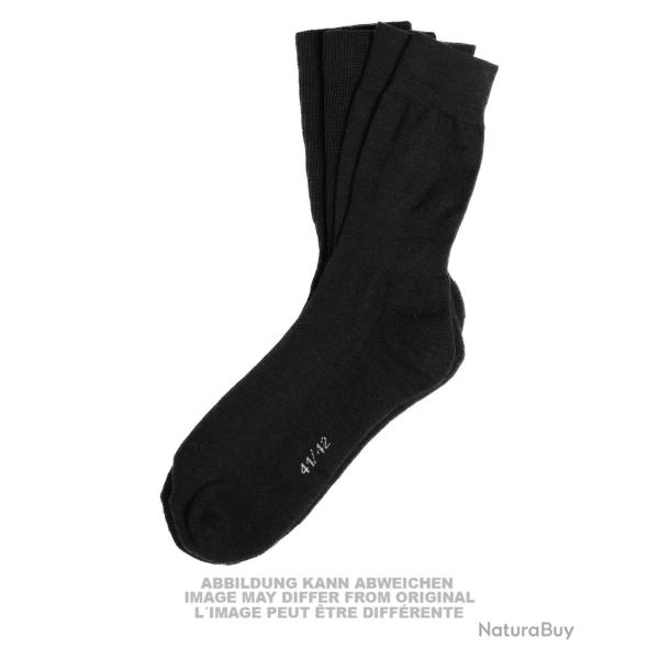 Chaussettes courtes techniques Bundeswehr en laine d'occasion - Noir
