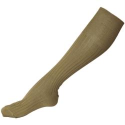 Chaussettes de botte de l'arm&eacute;e italienne en coton, stock - Coyote