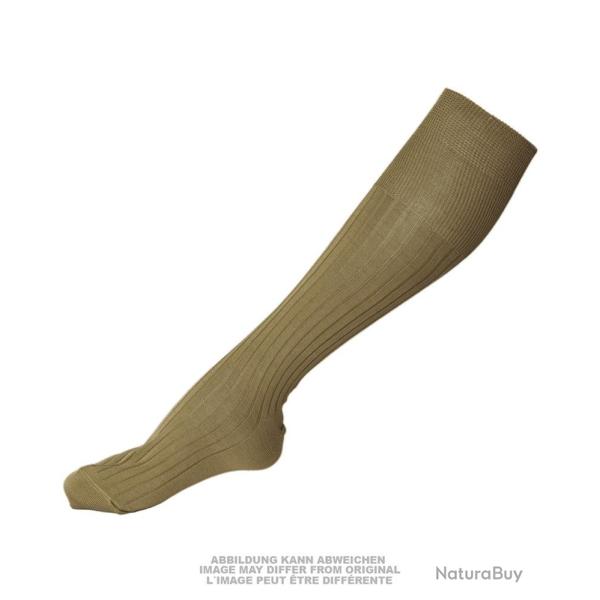 Chaussettes de botte de l'arm�e italienne en coton, stock - Coyote