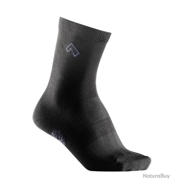 Chaussettes Haix Business laine vierge polypropyl�ne coutures - Noir / 43-45 UK