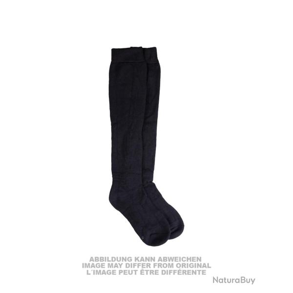 Chaussettes hautes de dotation Bundeswehr d'occasion - Noir