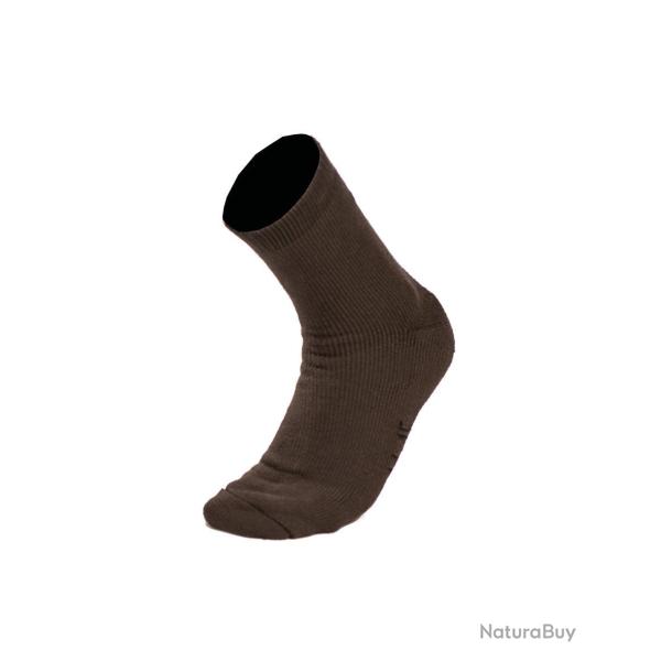 Chaussettes Mil-Tec Nature en viscose de bambou talon - Vert olive / XL
