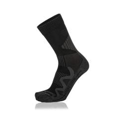 Chaussettes techniques Lowa 3-Season Pro mi-hautes &agrave; assise - Brun fonc&eacute; / 41/42