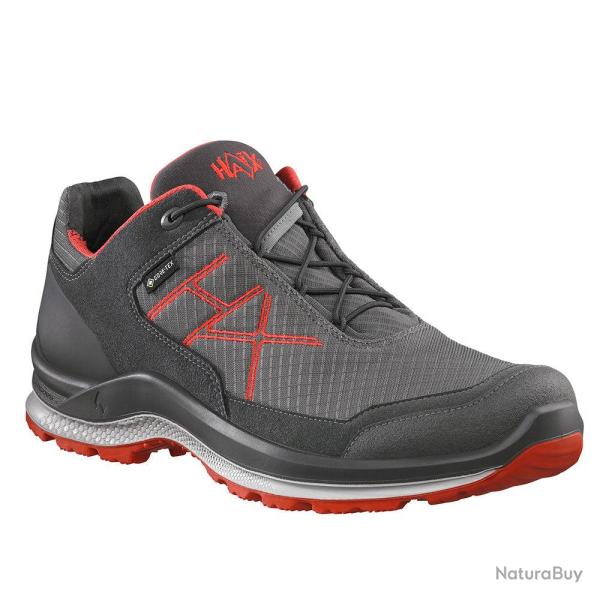 Chaussures basses Haix BLACK EAGLE Adventure 3.0 GTX - Graphite / Orange / 43 EU / 9 UK