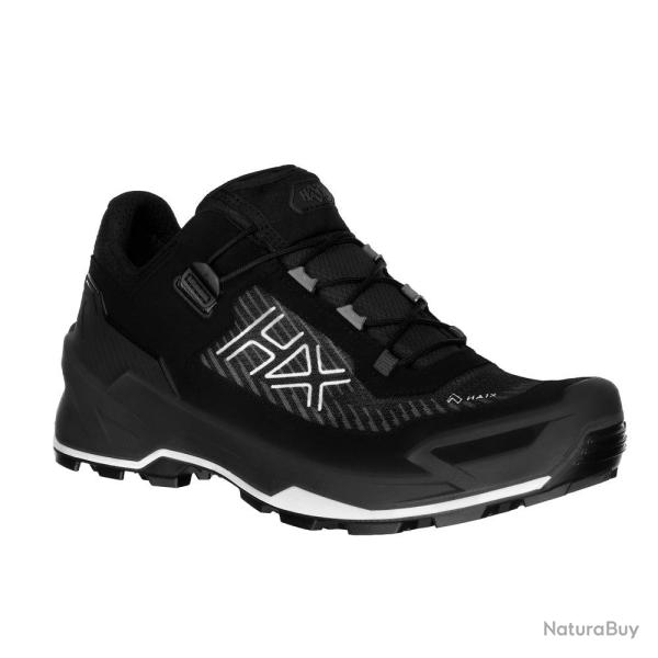 Chaussures basses Haix BLACK EAGLE EVO Adventure GTX Gore-Tex - Noir / Argent / 41 EU / 7.5 UK