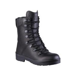 Chaussures de combat f&eacute;minines en cuir Bundeswehr Haix &agrave; huit - Noir / 21,5 (Mondopoint)