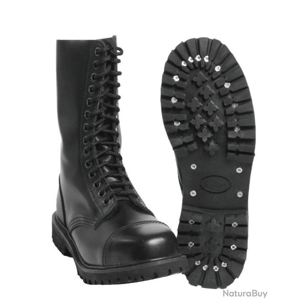 Chaussures de combat Mil-Tec Invader en cuir bovin grain� - Autre / 36 EU