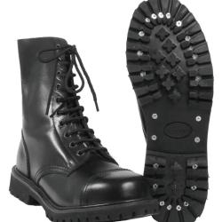 Chaussures de combat Mil-Tec Invader en cuir grain&eacute; 10 oeillets - Autre / 42 EU / 8 UK