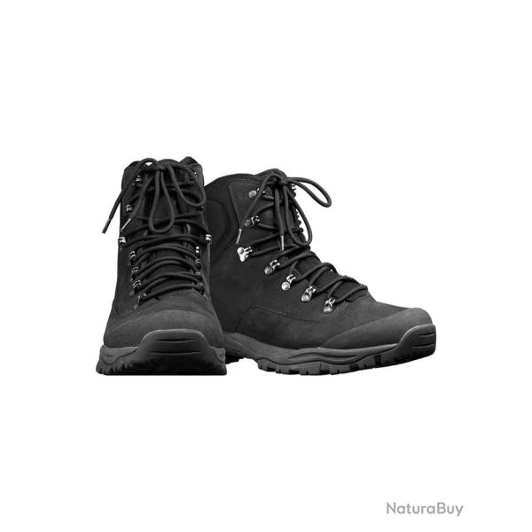 Chaussures de combat Mil-Tec type Bundeswehr en cuir bovin - Noir / 31 (Mondopoint)