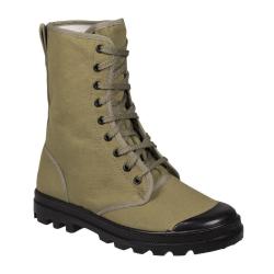 Chaussures de combat type commando fran&ccedil;ais Mil-Tec en toile - Vert olive / 43 EU / 9 UK