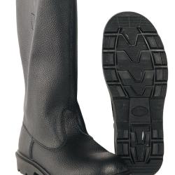 Chaussures de combat type NVA Mil-Tec en cuir de vache - Noir / 28 (Mondopoint)