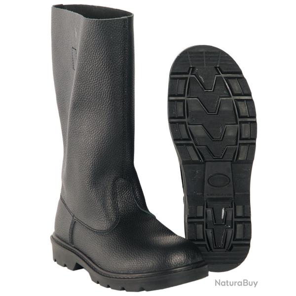 Chaussures de combat type NVA Mil-Tec en cuir de vache - Noir / 41 EU / 7 UK