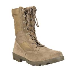 Chaussures de combat zone chaude Mil-Tec en Cordura et cuir - Coyote / 39 EU / 5 UK