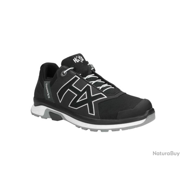 Chaussures de marche basses femme Haix CONNEXIS Go 2.0 GTX - Noir / Argent / 43 EU / 9 UK