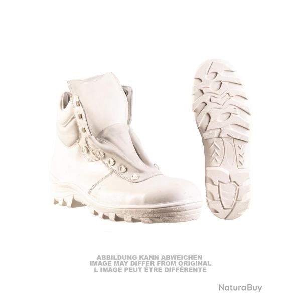 Chaussures de s�curit� Baltes de la Bundeswehr, stock ancien - Blanc