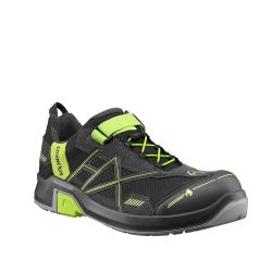 Chaussures de s&eacute;curit&eacute; basses femme Haix CONNEXIS Safety T Ws microfibre 940 g - Gris / Citrus / 41 