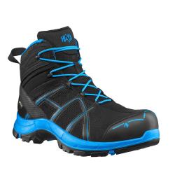 Chaussures de s&eacute;curit&eacute; Haix BLACK EAGLE Safety 40.1 mi-hautes - Noir / Rouge / 37 EU / 4 UK