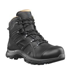 Chaussures de s&eacute;curit&eacute; Haix BLACK EAGLE Safety 56 LL mid cuir - Noir / 41 EU / 7.5 UK