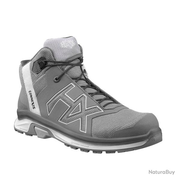 Chaussures mi-hautes femme Haix CONNEXIS Go GTX textile - Argent / 43 EU / 8.5 UK