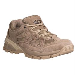 Chaussures Mil-Tec Squad 2,5" (tige basse 6,35 cm) en daim - Coyote / 38 EU / 4 UK