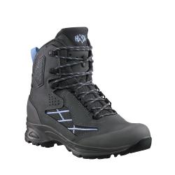 Chaussures montantes femme Haix SCOUT 3.0 GTX cuir nubuck - Gris / Ciel / 37 EU / 4.5 UK