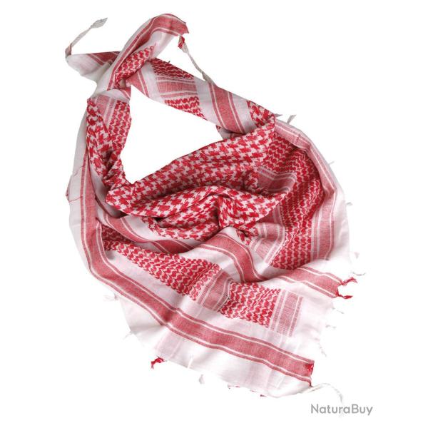 Ch�che type shemagh Mil-Tec en coton 110 x 110 cm - Rouge