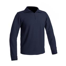 Chemise A10 Equipment type F1 &agrave; col montant ferm&eacute; - Bleu Marine / XS
