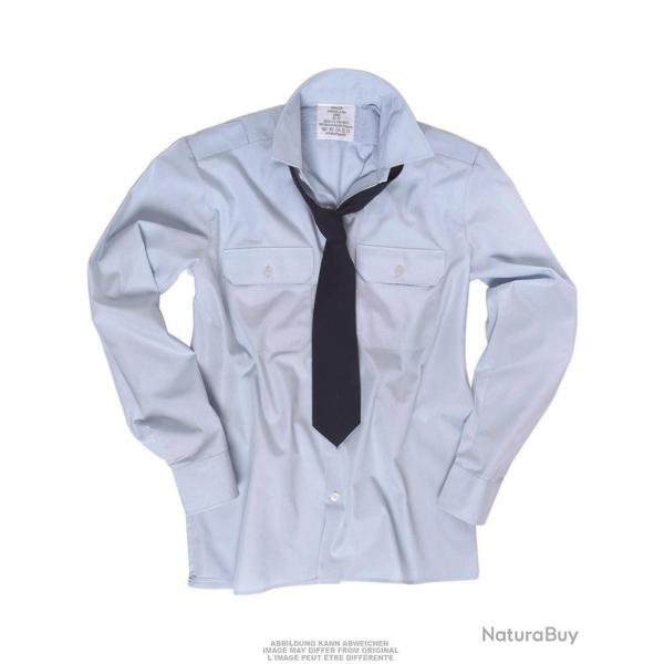 Chemise d'uniforme Bundeswehr � manches longues d'occasion - Bleu