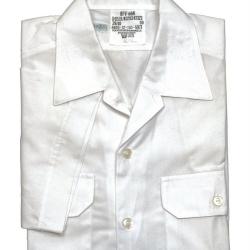 Chemise d'uniforme Bundeswehr d'occasion - Blanc