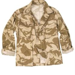 Chemise de campagne de l'arm&eacute;e britannique d'occasion - Desert Camo