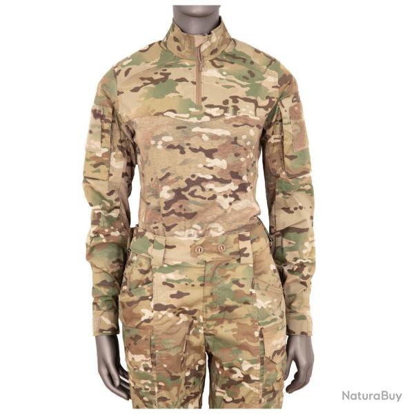 Chemise de combat femme 5.11 Tactical Hot Weather - Multicam / S / Regular