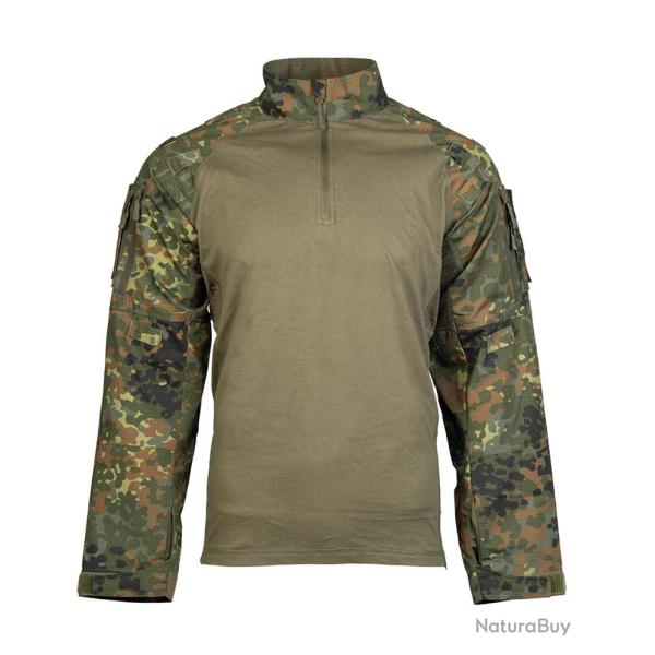 Chemise de combat Mil-Tec Tactical 2.0 en coton et ripstop - Flecktarn / XXL