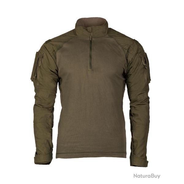 Chemise de combat Mil-Tec Tactical 2.0 en coton et ripstop - Vert olive / XXL