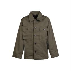 Chemise de combat type US 1941-1944 Mil-Tec enfant en coton - Vert olive / L