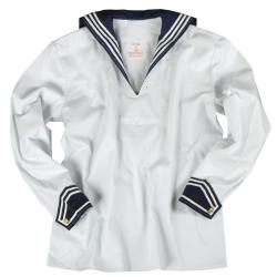 Chemise de marine Bundeswehr Mil-Tec en serge polycoton - Bleu marine / 46
