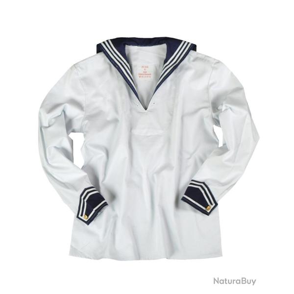 Chemise de marine Bundeswehr Mil-Tec en serge polycoton - Bleu marine / 54