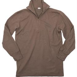 Chemise en tricot Bundeswehr en coton-polyamide - Noir