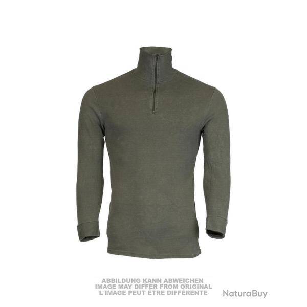 Chemise en tricot F1 de l'arm�e fran�aise d'occasion - Vert olive