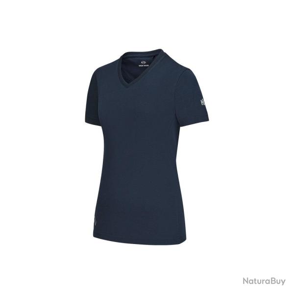 Chemise femme Haix Flextreme coton polyester coupe cintr�e - Bleu marine / 2XL